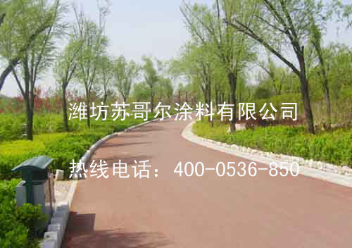 浞河濕地公園彩色路面項(xiàng)目